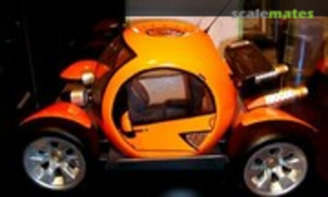 Junk yard model concept car 1:10