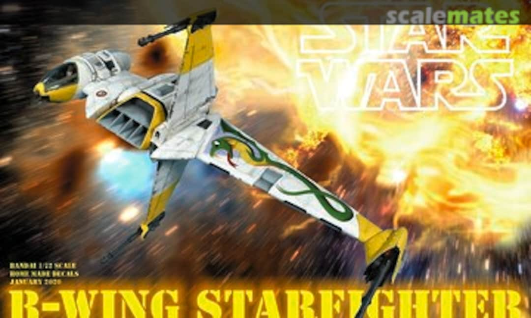 B-Wing Starfighter, Bandai 01208 (2018)