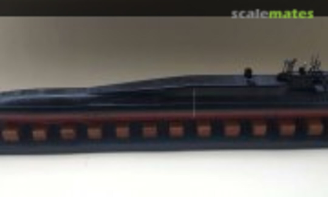 U-Boot mit ballistischen Raketen Tula 1:350