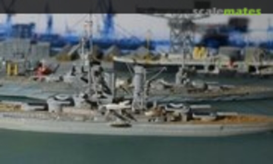 Deutsches Schlachtschiff SMS Bayern 1:700