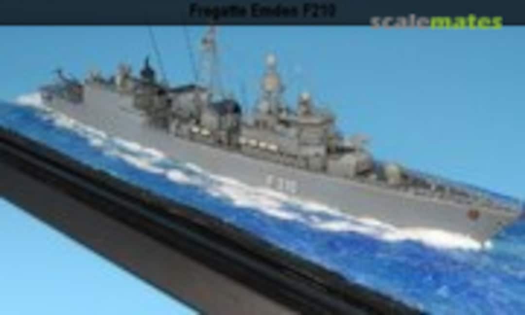 Deutsche Fregatte Emden 1:700