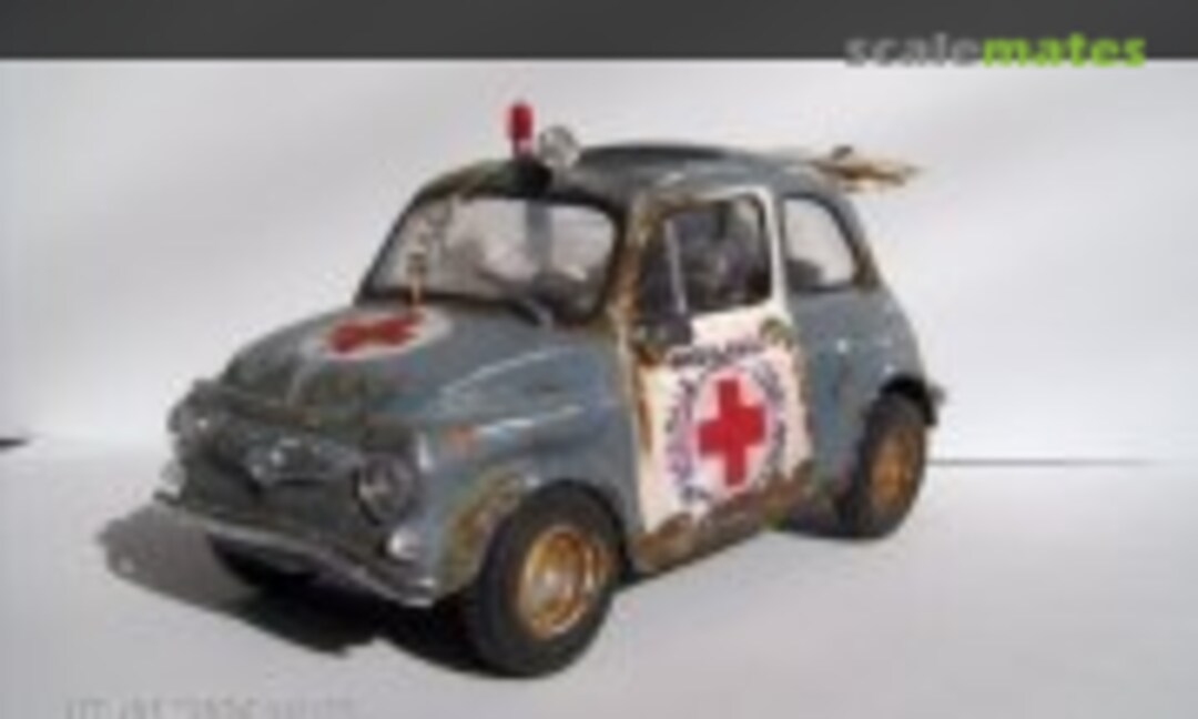 Fiat 500 Abarth Ambulanza 1:24