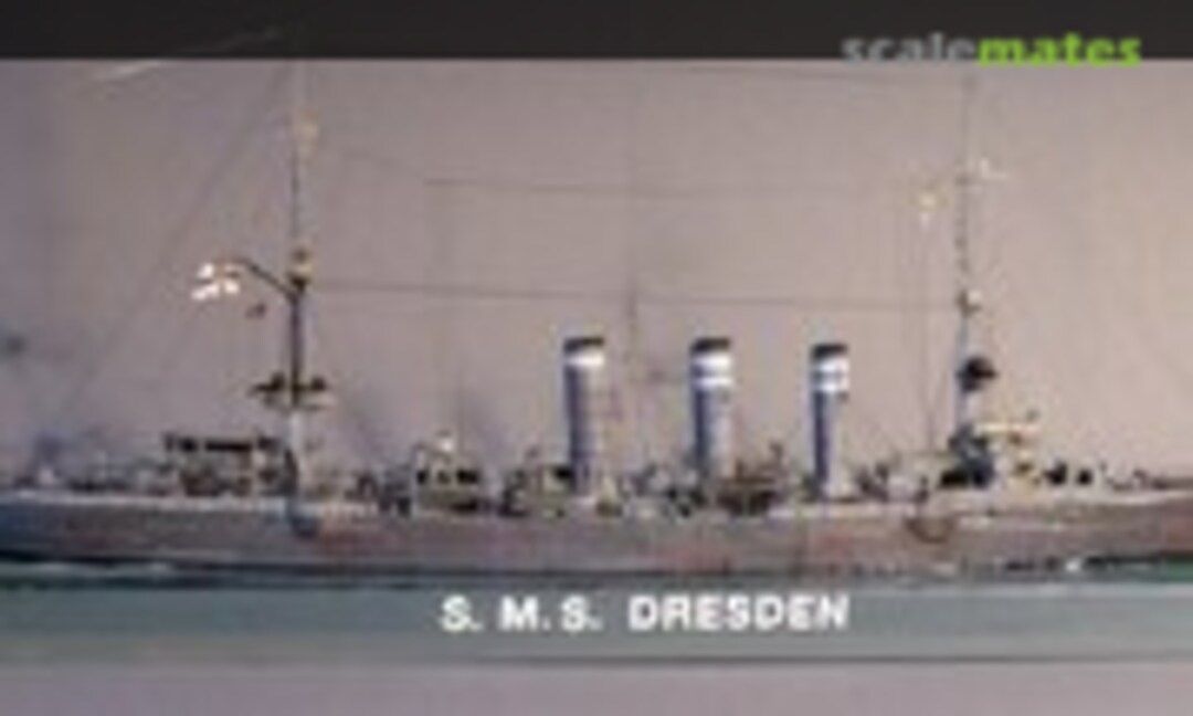 Light cruiser SMS Dresden 1:350