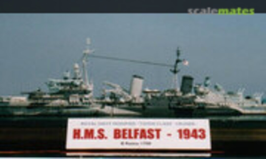 HMS Belfast 1:700