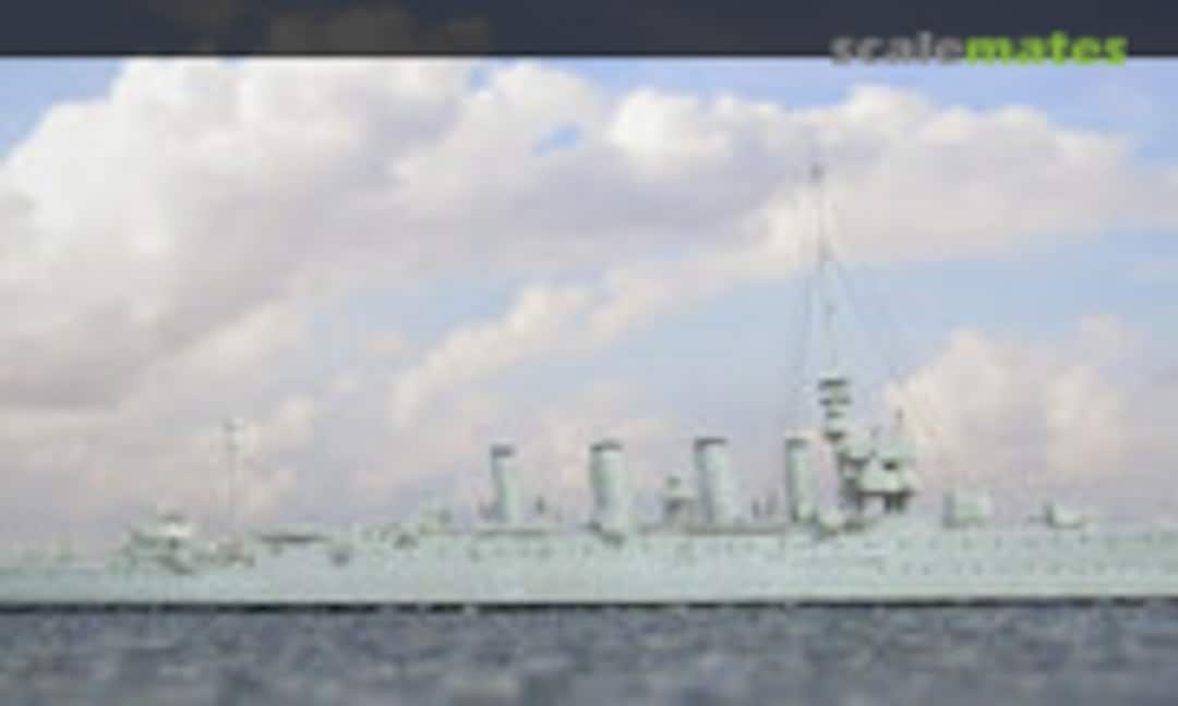 Britischer Leichter Kreuzer HMS Chester 1:700
