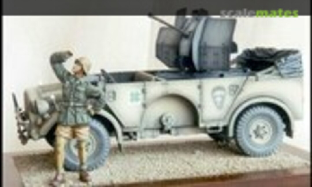 Horch 4x4 Type 1a with 20 mm FlaK 38 1:35