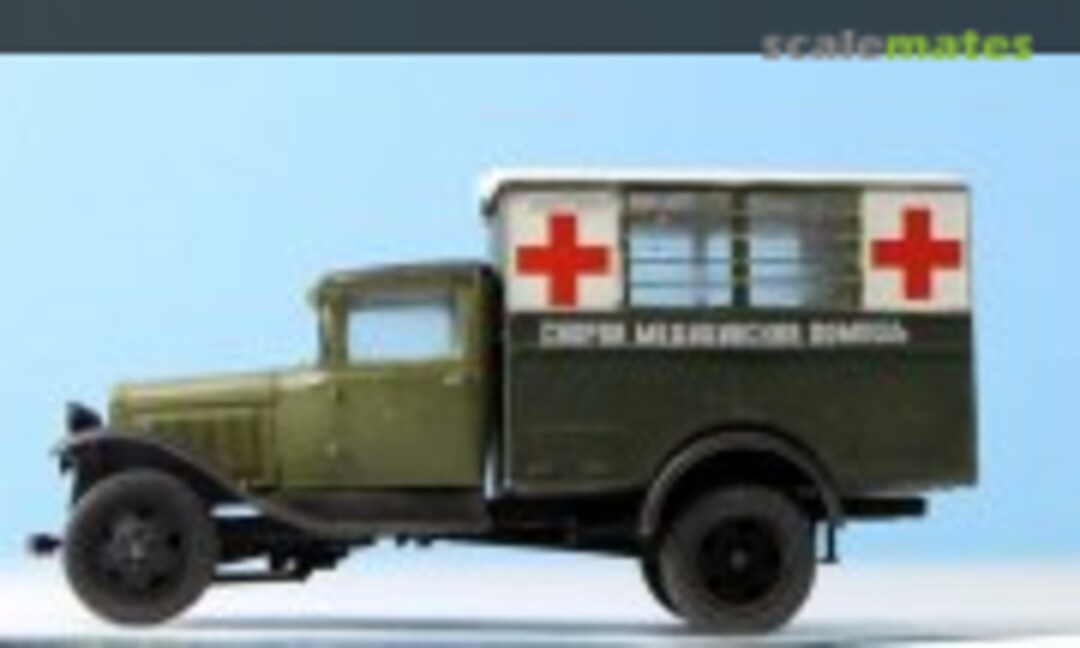 GAZ-AA ambulance 1:72