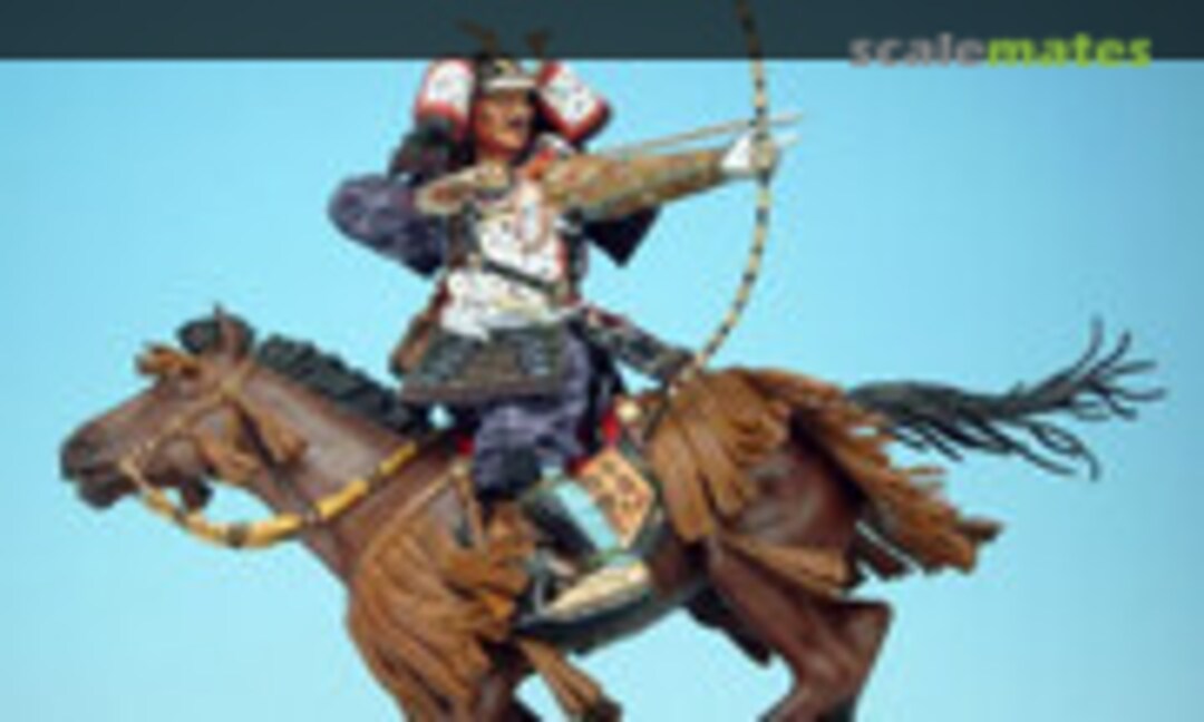 Samuraibogenschütze zu Pferd 90mm