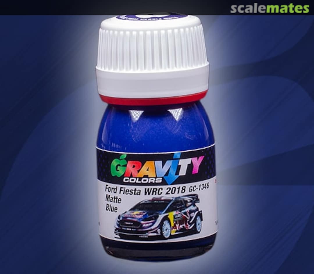 Boxart Ford Fiesta WRC 2018 Matte Blue  Gravity Colors