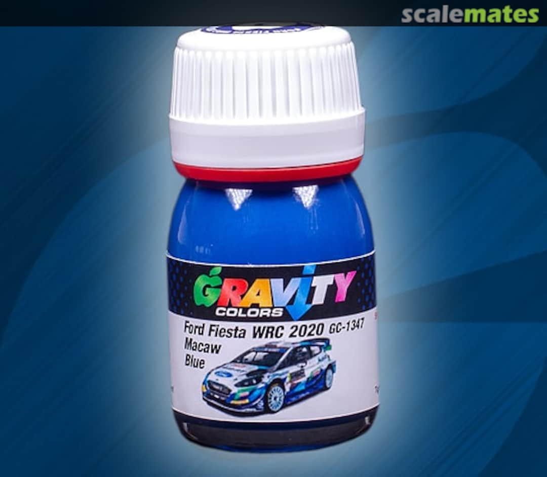 Boxart Ford Fiesta WRC 2020 Macaw Blue  Gravity Colors
