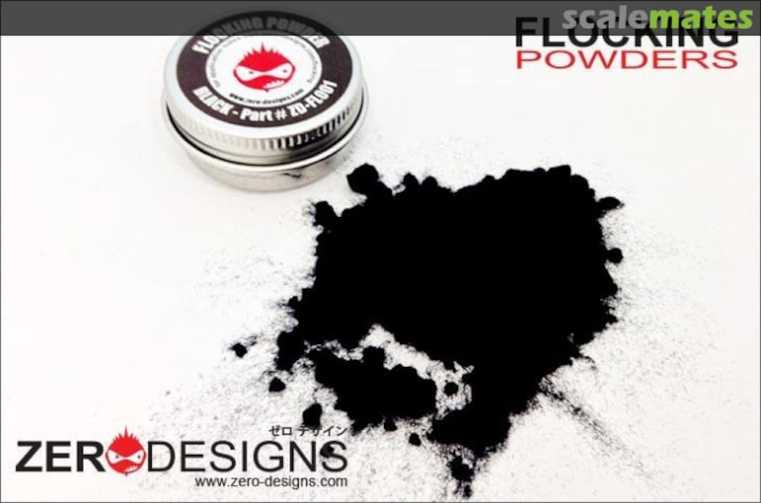 Boxart Flocking Powder - Black  Zero Paints