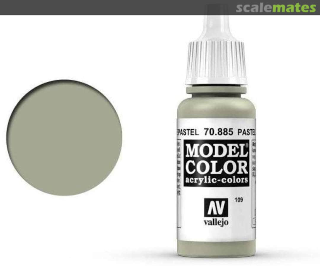Boxart Pastel Green - FS34424 70.885, 885, Pos. 109 Vallejo Model Color