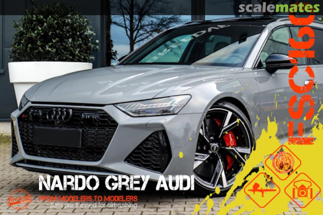 Boxart Nardo Grey Audi  Fire Scale Colors