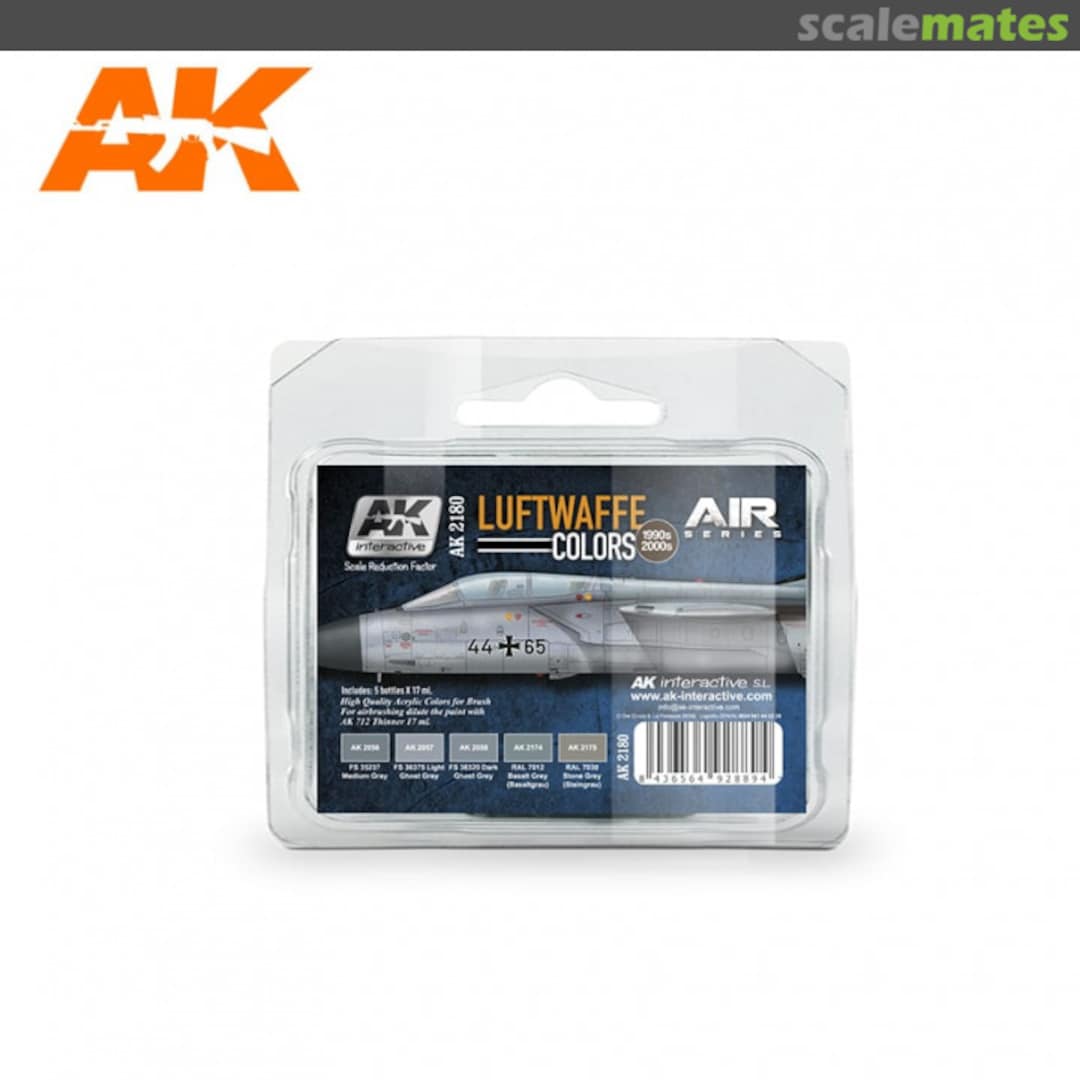 Boxart Luftwaffe Colors (1990s-2000s) AK 2180 AK Interactive Air Series