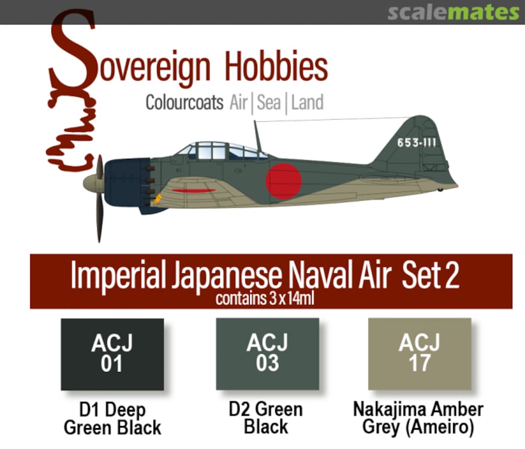 Boxart Colourcoats Imperial Japanese Naval Air 2 Colourset  Colourcoats (since 2014)