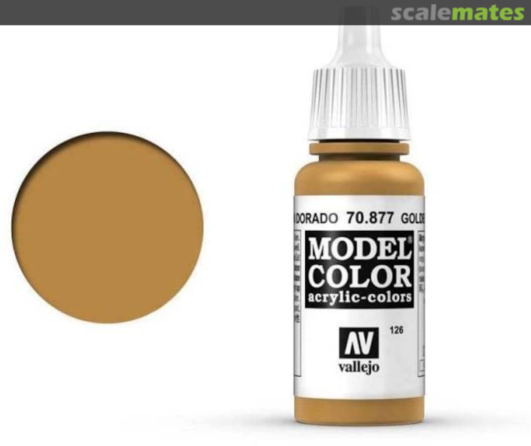 Boxart Gold Brown - FS33275 70.877, 877, Pos. 126 Vallejo Model Color