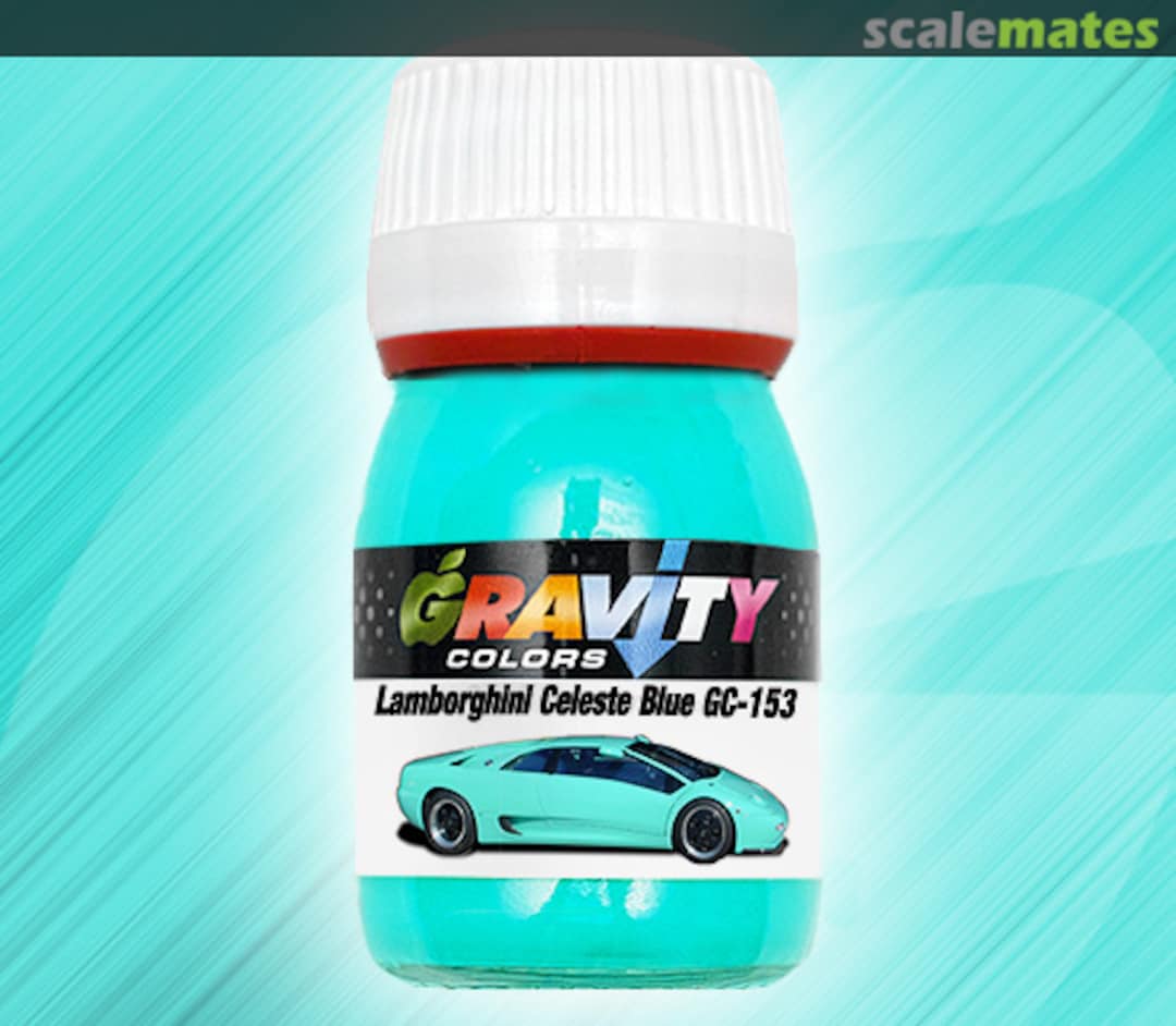 Boxart Lamborghini Celeste / Tiffany Blue  Gravity Colors