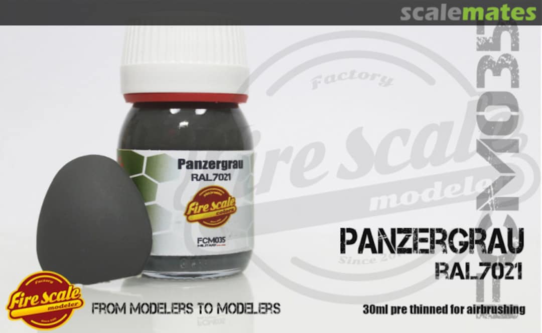 Boxart Panzergrau  Fire Scale Colors