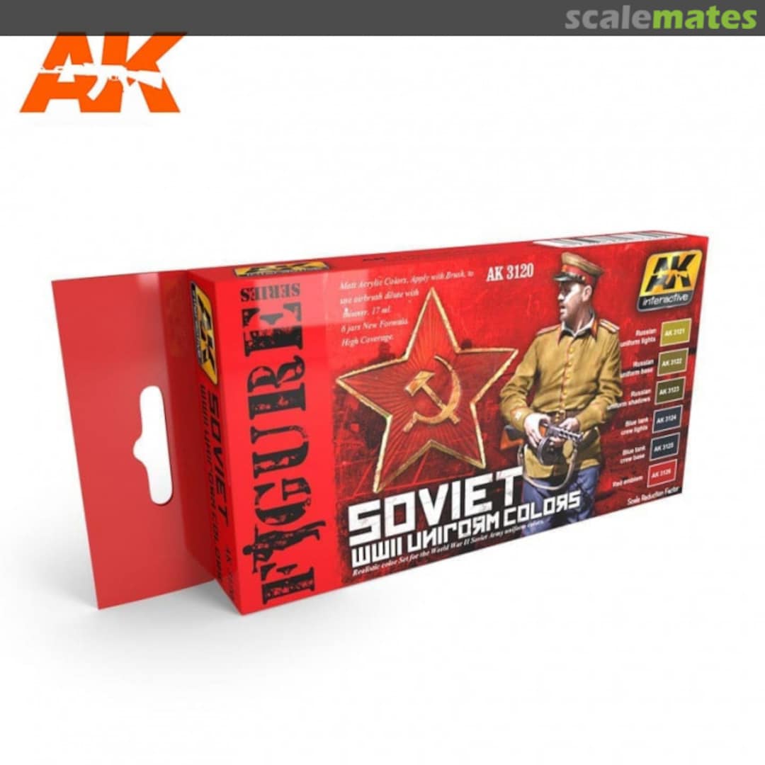 Boxart Soviet WWII Uniform Colors AK 3120 AK Interactive