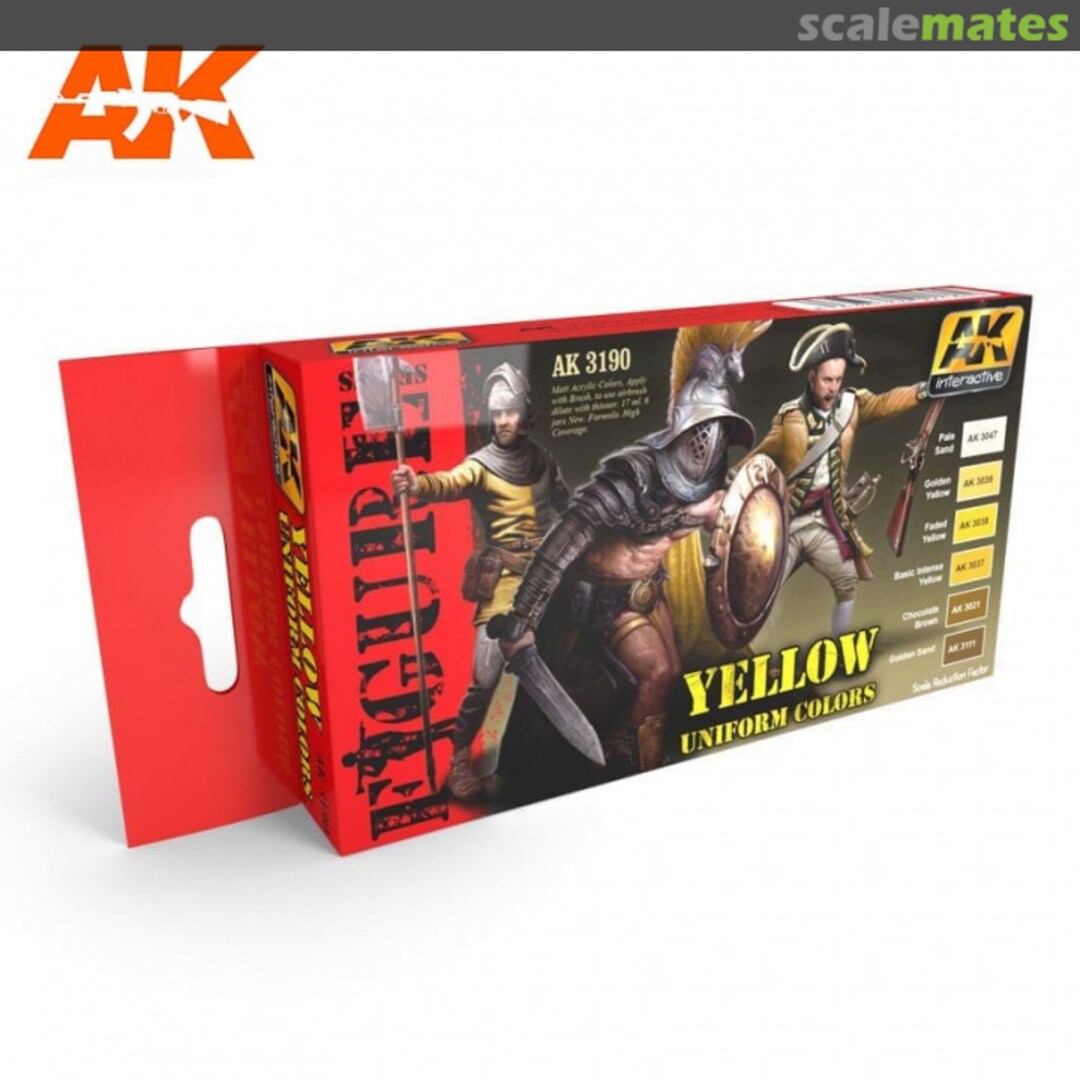 Boxart Yellow Uniform Colors AK 3190 AK Interactive