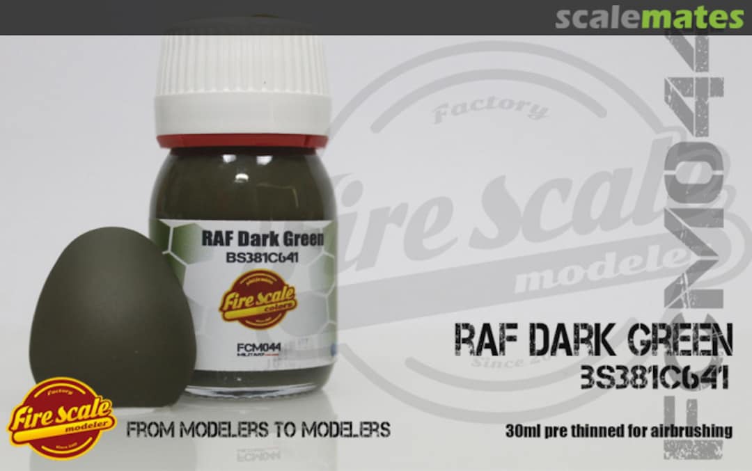 Boxart RAF Dark Green  Fire Scale Colors