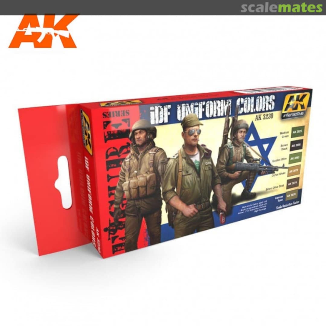 Boxart IDF Uniform Colors AK 3230 AK Interactive