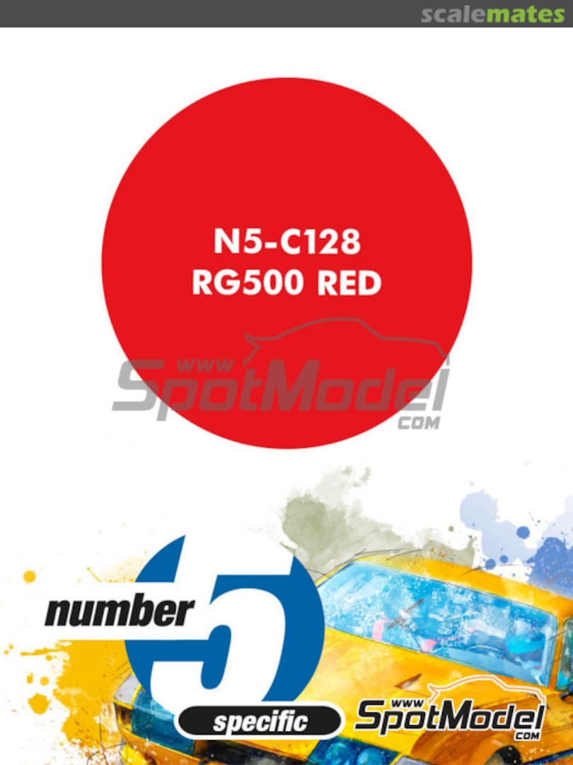 Boxart RG500 Red  Number Five