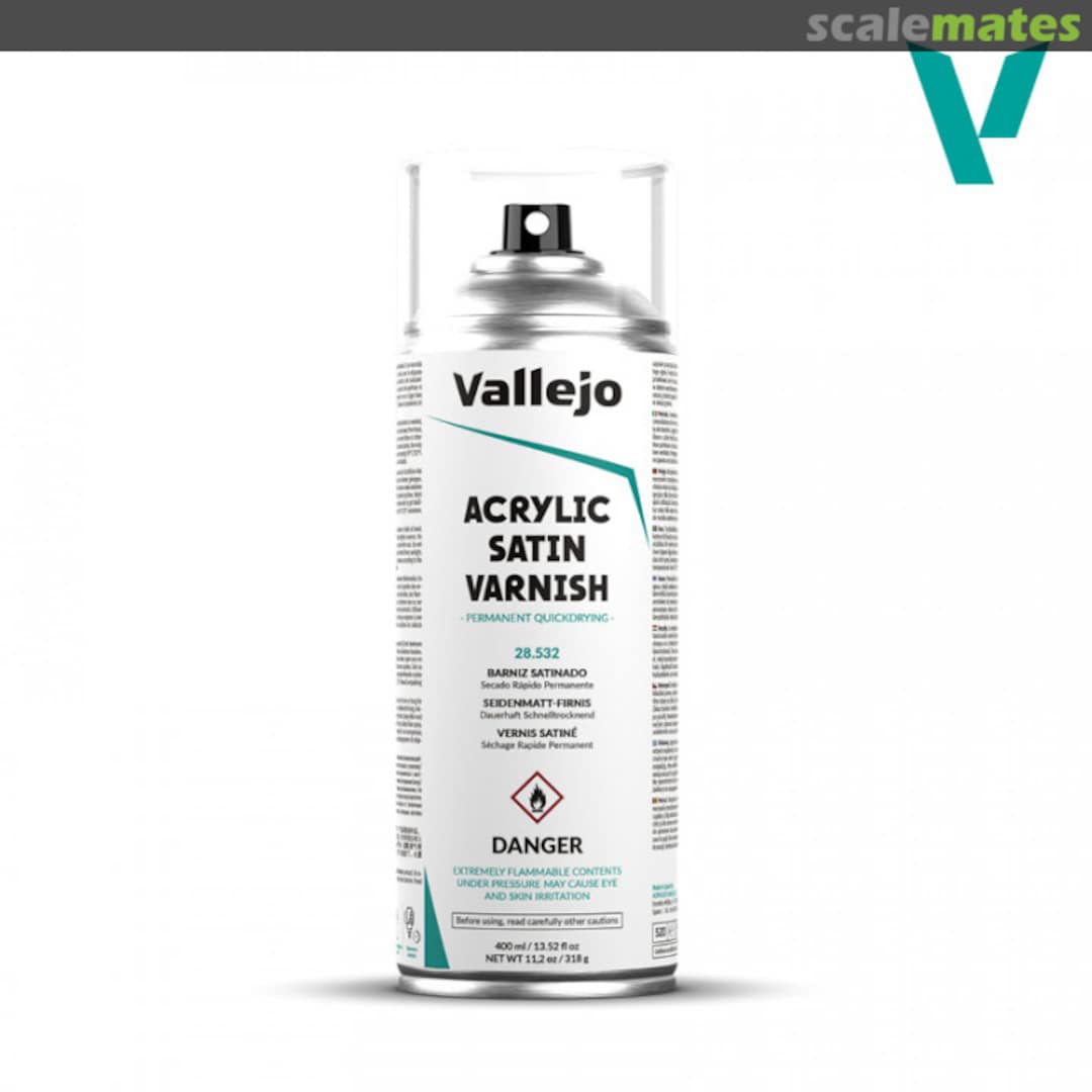 Boxart Acrylic Satin Varnish - New Fomula MQ0008509 Vallejo 