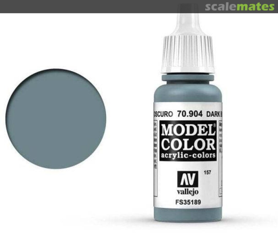 Boxart Dark Blue Grey - FS35189 70.904, 904, Pos. 157 Vallejo Model Color