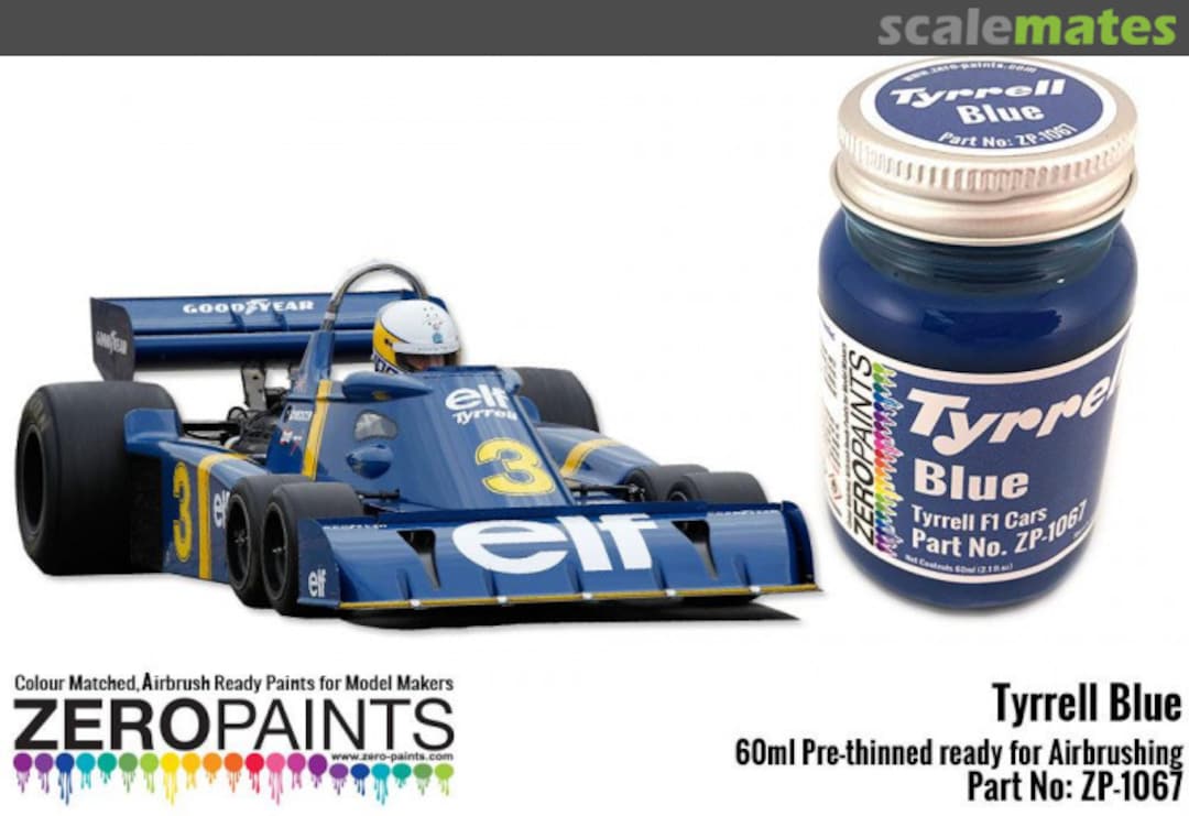 Boxart Tyrrell Blue  Zero Paints