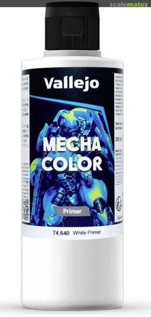 Boxart White Primer - new formula  Vallejo Mecha Colors