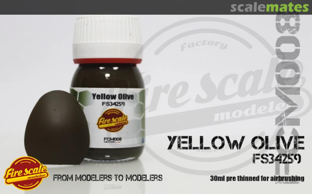 Boxart Yellow Olive  Fire Scale Colors