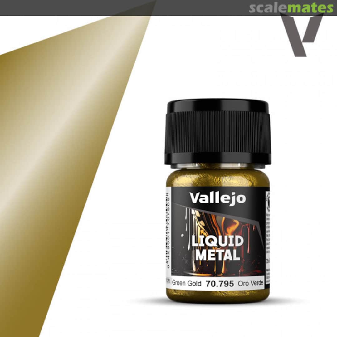 Boxart Green Gold - New Fomula 795 * Vallejo Liquid Gold