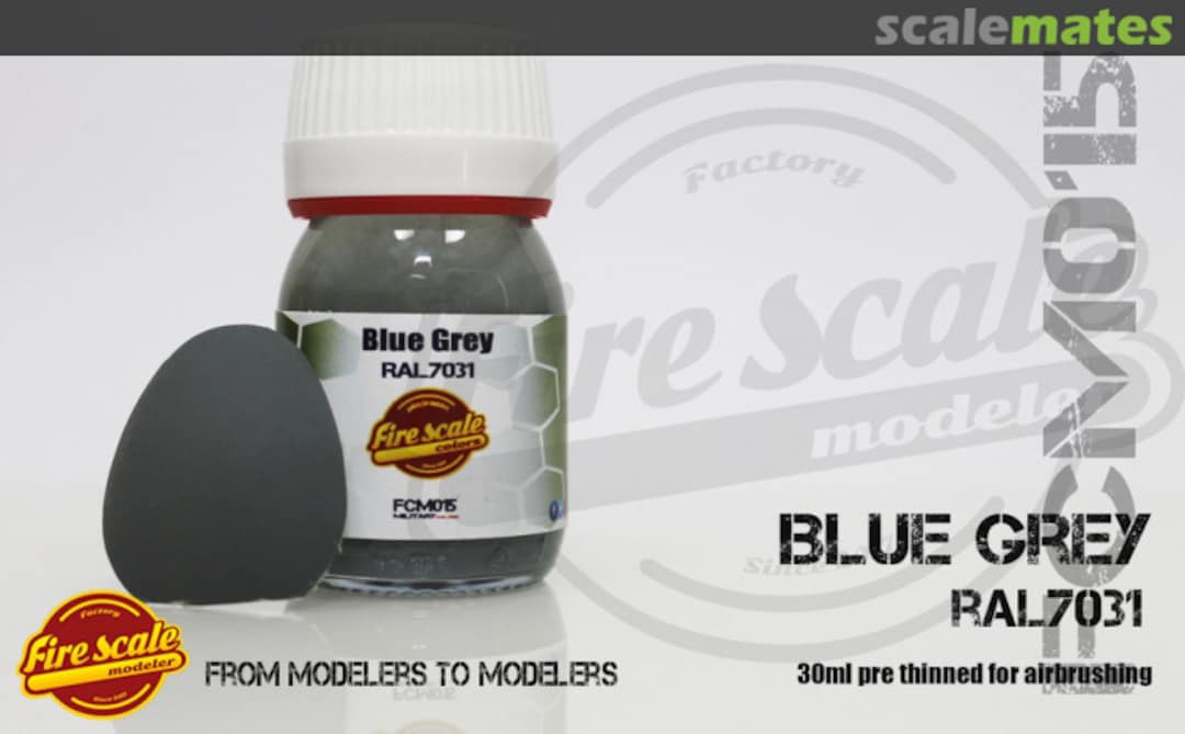 Boxart Blue Grey  Fire Scale Colors