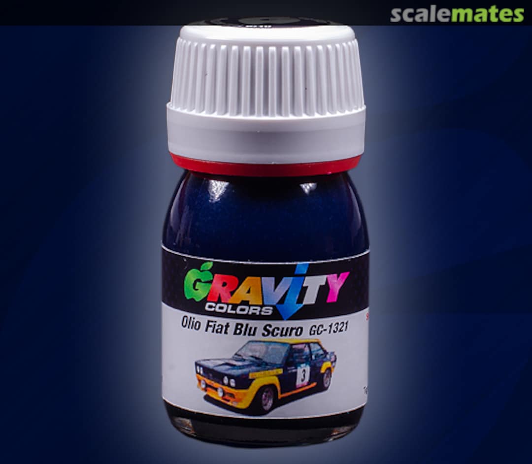 Boxart Olio Fiat Blu Scuro  Gravity Colors