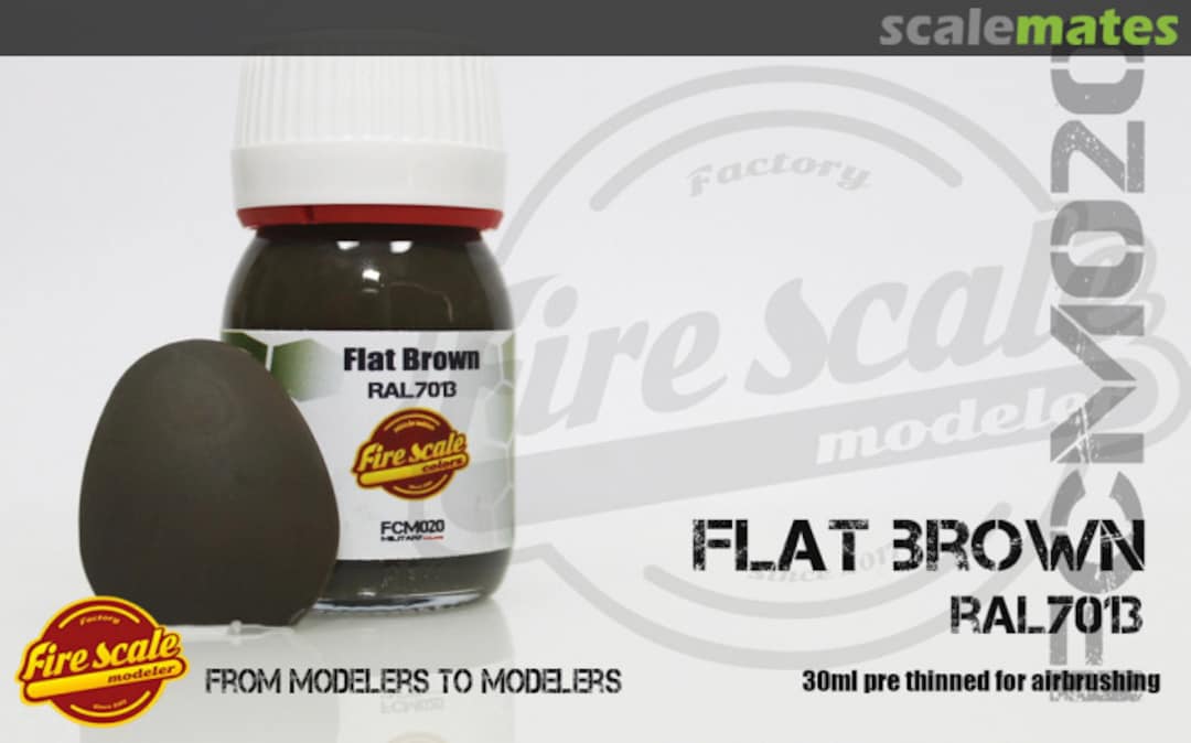 Boxart Flat Brown  Fire Scale Colors