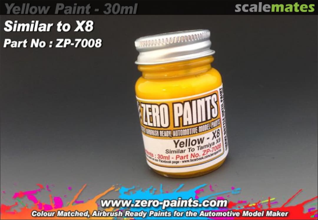 Boxart Yellow - Similar to Tamiya X8  Zero Paints