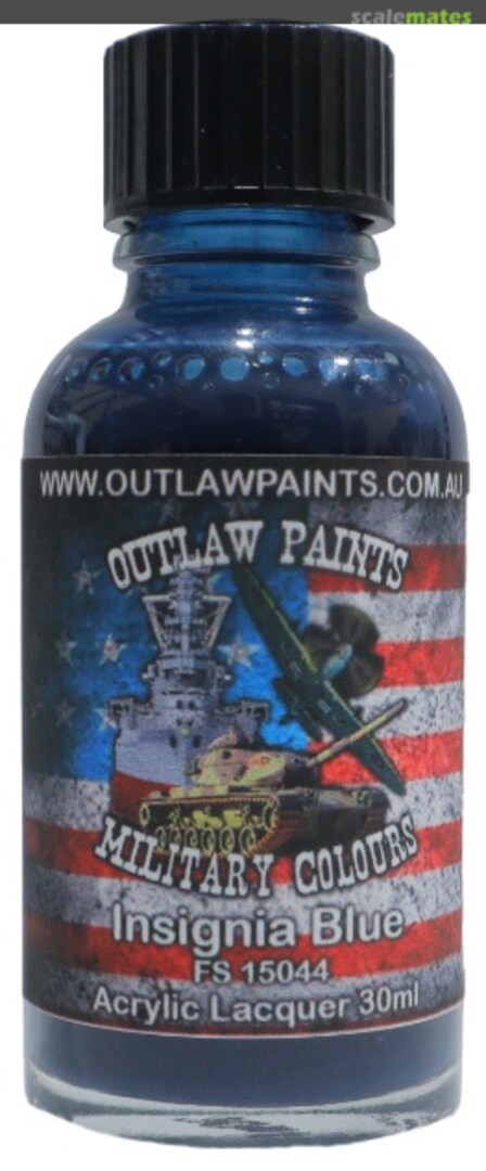 Boxart US Military Colour - Insignia Blue FS15044 OP009MIL Outlaw Paints
