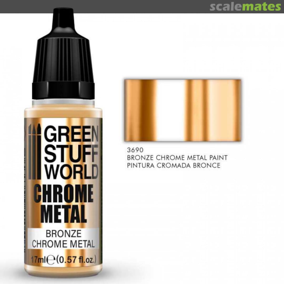 Boxart Bronze Chrome Metal  Green Stuff World