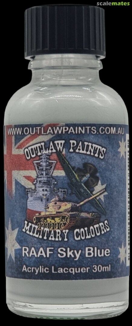 Boxart Australian Military Colour - RAAF Sky Blue FS25550 OP111MIL Outlaw Paints