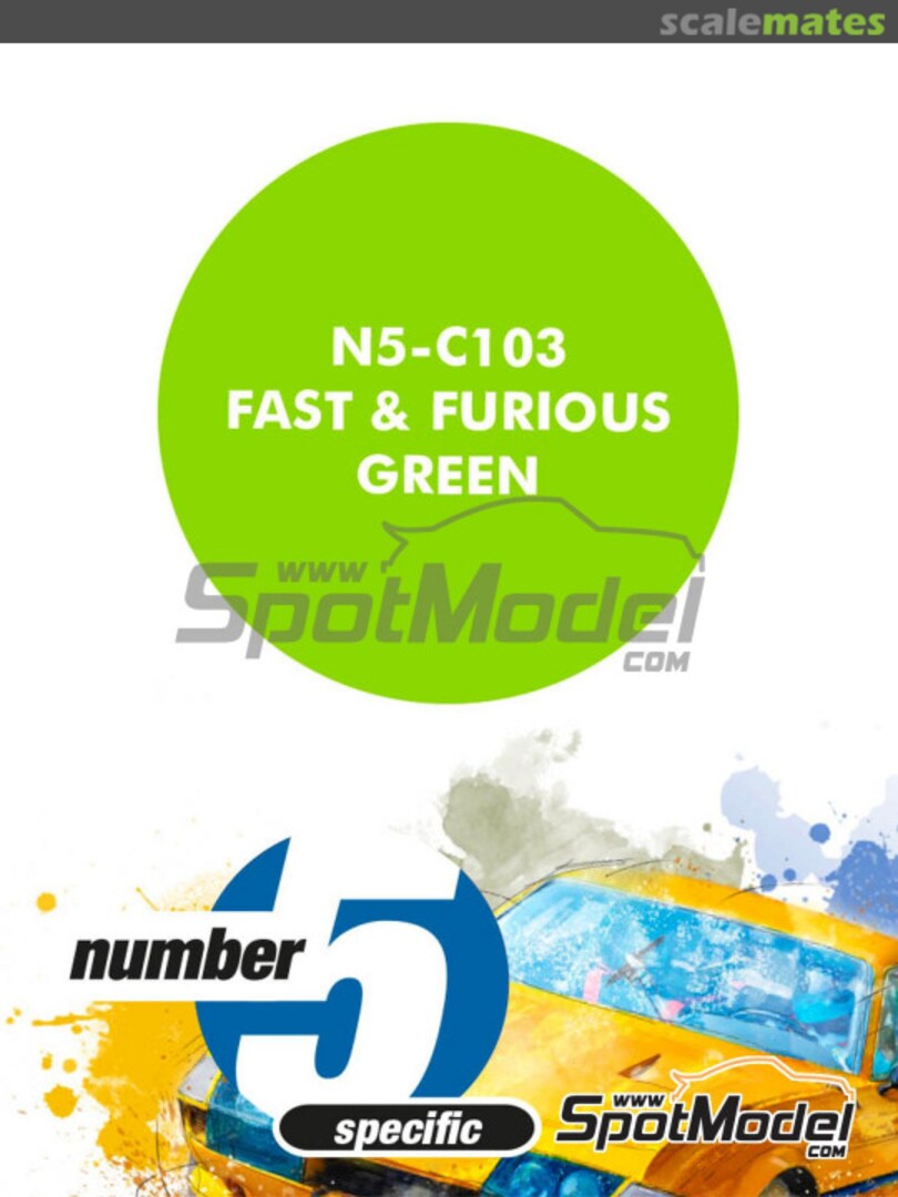 Boxart Fast And Furious Green  Number Five