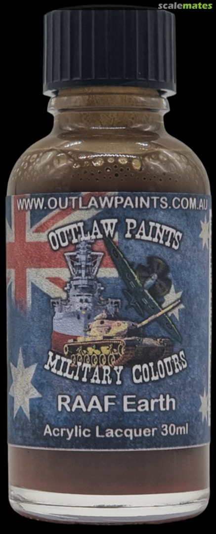 Boxart Australian Military Colour - RAAF Earth OP126MIL Outlaw Paints