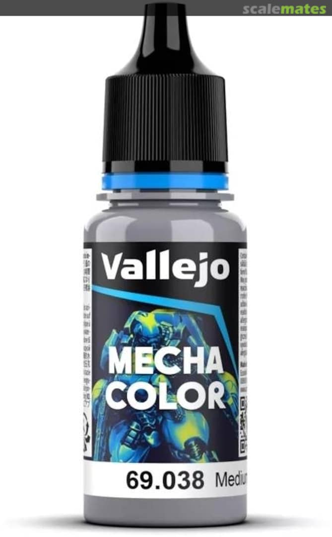 Boxart Medium Grey  Vallejo Mecha Colors