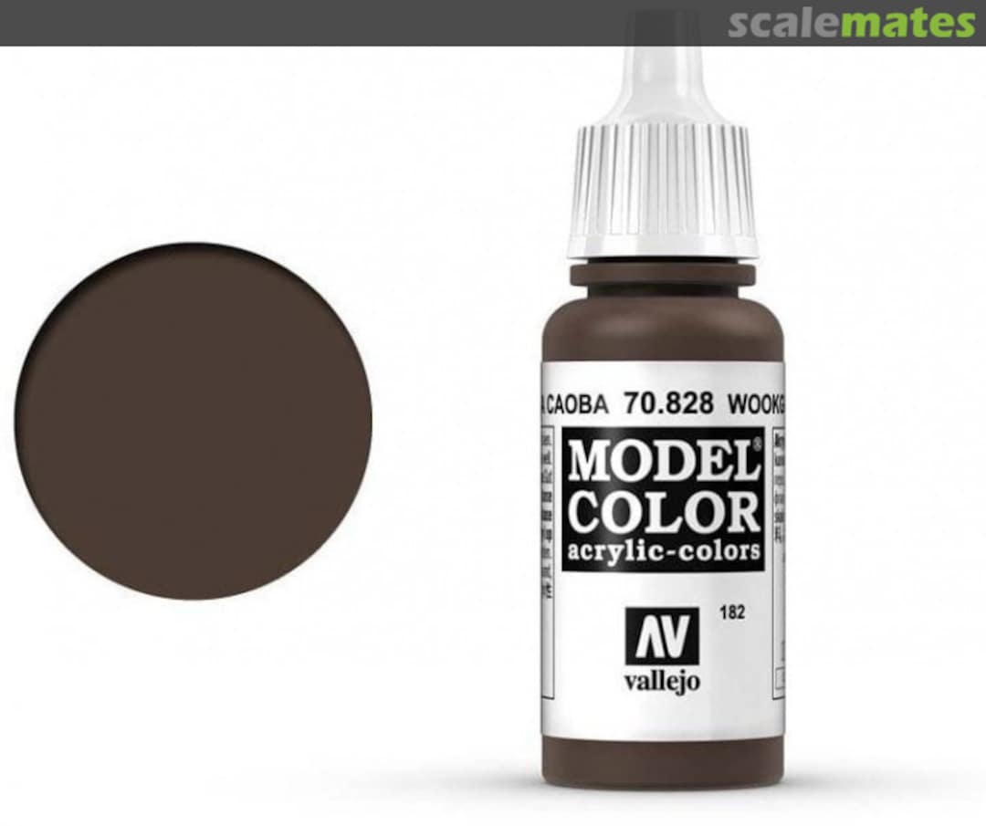 Boxart Wood Grain - Transparent 70.828, 828, Pos. 182 Vallejo Model Color