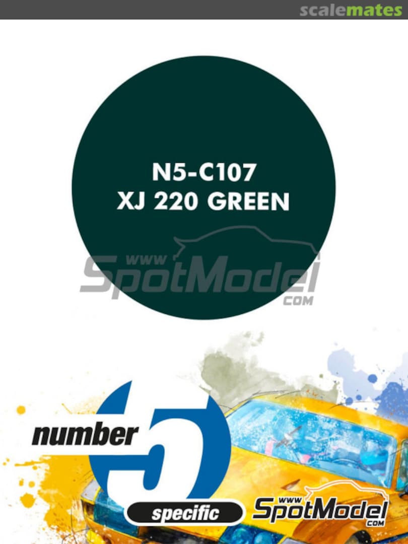 Boxart XJ220 Green  Number Five