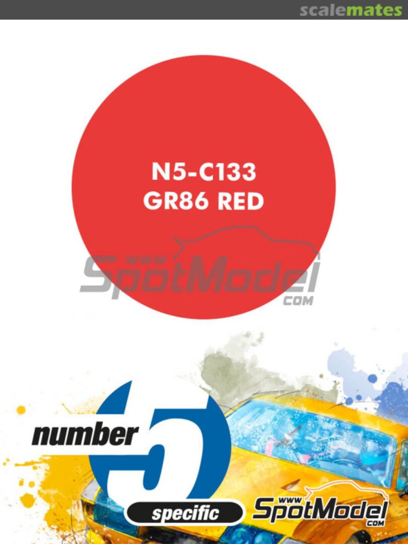 Boxart GR86 Red  Number Five