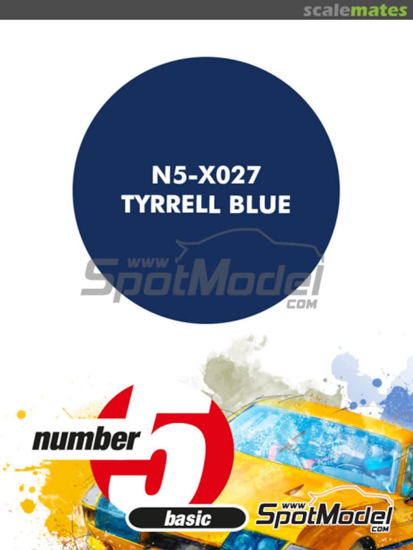 Boxart Tyrrell Blue  Number Five