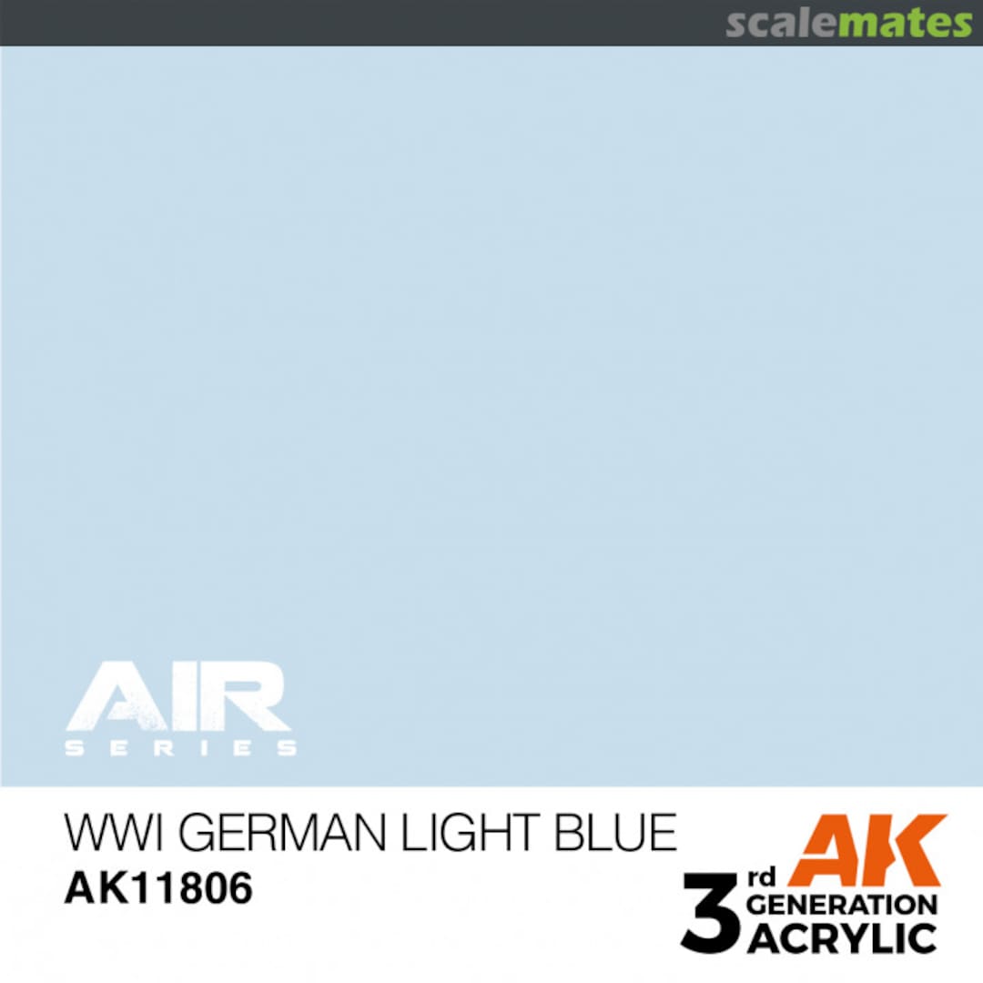 Boxart WWI German Light Blue  AK 3rd Generation - Air