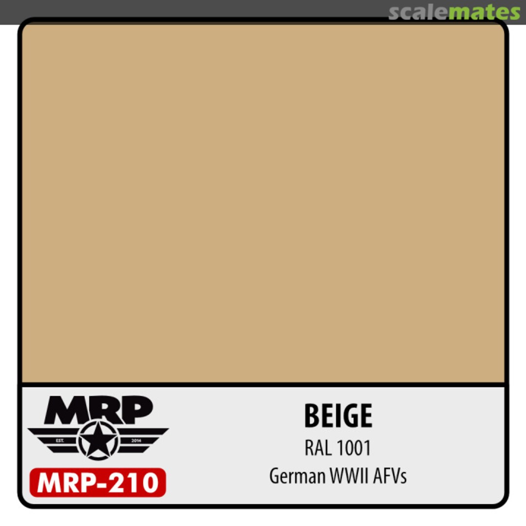 Boxart Beige – RAL 1001 (German WWII AFV's)  MR.Paint