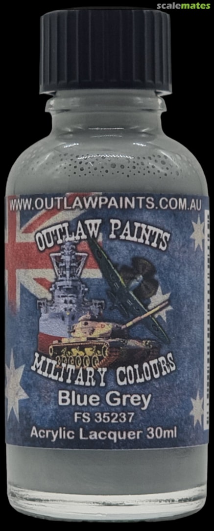 Boxart Australian Military Colour - Blue Grey FS35237 OP145MIL Outlaw Paints